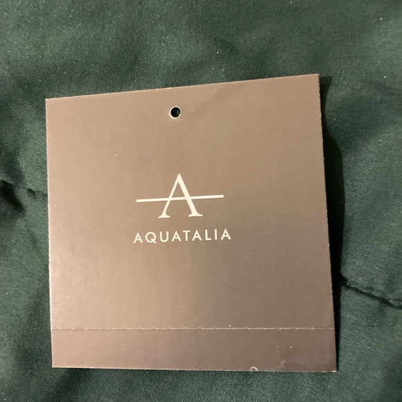 NEW forever elegant black and white Aquatalia designer handbag. - Picture 6 of 10